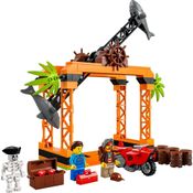 LEGO City: Desafio de Acrobacias com Tubarão (122 peças)