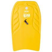 Prancha Bodyboard Aloha 57cm x 35cm - amarelo