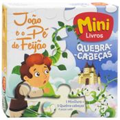 Mini - Clássicos: João e o Pé de Feijão (Minilivro + Quebra-cabeça)