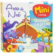 Mini - QC: Arca de Noé (Minilivro + Quebra-cabeça)