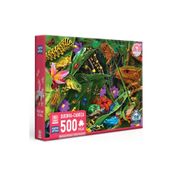 Quebra-Cabeça - 500 Peças - Game Office - Natureza Estranha - Bichos Bizarros - Toyster