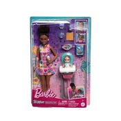 Barbie Skipper Babá no Cadeirão Vestido HTK34 - Mattel