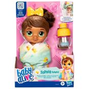 Boneca Baby Alive Bebê Shampoo Morena - F9120 - Hasbro