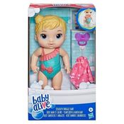 Boneca Baby Alive Bebê Banhos Carinhosos Loira E8716 Hasbro