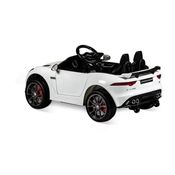 Carro Elétrico Jaguar Branco - 12V Controle Remoto - Bandeirantes