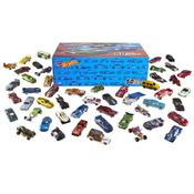 Hot Wheels Pacote com 50 Carros Escala 1:64 CGN22 - Mattel