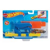 Hot Wheels Lançador de Carro de Bolso Azul - FVM08- Mattel