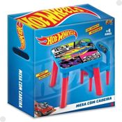 Mesa de Atividades Hot Wheels com Cadeira - Fun Toys