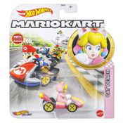 Mini Veículo Mario Kart Hot Wheels Peach - GBG25 - Mattel