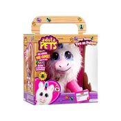 Pelúcia Adota Pets Dreamy Unicórnio Com Acessórios Multikids