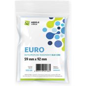 Sleeves Euro 59 x 92 mm (Blue Core)