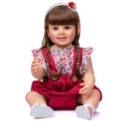 Bebe Reborn Menina 100% Silicone 57 Cm - Maitê