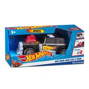 Carrinho - Hot Wheels - Hot Rod - Com Luzes E Som - Multikids - Preto
