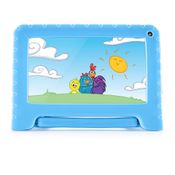 Tablet Galinha Pintadinha com Controle Parental 4GB RAM + 64GB  + Tela 7 pol + Case + Wi-fi + Android 13  + Quad Core Multi - NB419 NB419