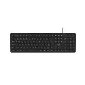 Teclado Com Fio  Multimídia Cabo de 180cm Teclas Redondas USB Preto - TC294 TC294