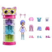 Polly Pocket Conjunto Closet Giratório Gato Hkw07