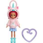 Polly Pocket Margot com Capuz de Unicórnio e Clipe de Coração Hkw02