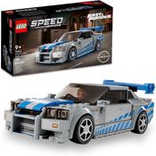 76917 Lego Speed Champions - Nissan Skyline Gt-R (r34) - Velozes e Furiosos