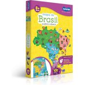 Quebra-Cabeça 100 Peças - Mapa do Brasil - Toyster