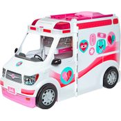 Boneca Barbie - Ambulância e Clínica Móvel Hkt79
