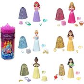Boneca Fashion - Disney Princesas - Color Reveal - Roupa De Festa - Surpresa - Mattel