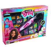 Kit Beleza Infantil - Kit de Cabelo com Aplicador e Miçangas Make Brinq - Polibrinq