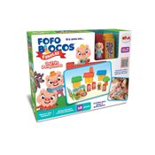 Fofo Blocos Fábulas - Os Três Porquinhos - 18 Peças - Elka