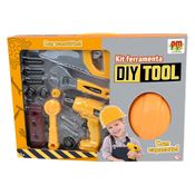 Kit Ferramentas Diy Tool com Capacete - Dm Toys