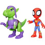Spidey And His Amazing Friends - Dino-Webs - Spidey & Goblin Raptor G0120