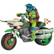 Tartarugas Ninja - Caos Mutante - Veículo com Figura - Leonardo - Sunny