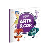 Livro Divertida Mente 2 - Arte & Cor - Culturama