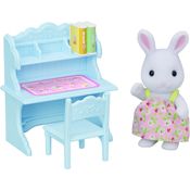 Sylvanian Families - Conjunto Escrivaninha Menina Coelho Neve