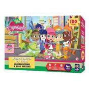 Quebra-Cabeça 100 Peças - Moranguinho e Suas Amigas - Mimo Toys