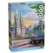 Quebra-Cabeça 1000 Peças - Catedral da Sé - Grow