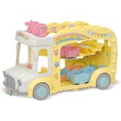 Sylvanian Families - Ônibus Arco-­íris Jardim Jardim da Infância