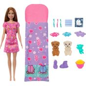 Boneca Barbie - Color Change - Festa do Pijama com Cachorrinhos Hxn01