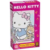 Quebra-Cabeça 200 Peças - Hello Kitty - Grow