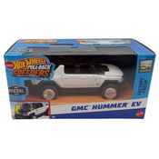 Hot Wheels - Pull-Back Speeders - Gmc Hummer Ev Branco Hpr86