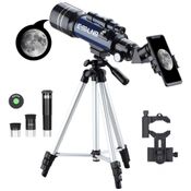 Telescópio Astronômico 15x180 com Tripé Ajustável e Adaptador de Celular, ESSLNB 36070, Azul