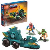 Conjunto de Construção Battle Ram e Sky Sled  com 188 Peças,  Masters of the Universe, MEGA