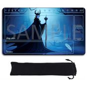 Tapete para Jogos Lorcana Playmats TCG 60x35 cm com Borracha Antiderrapante e Zonas Personalizáveis