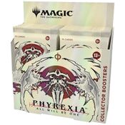 Magic The Gathering Phyrexia Todos Será Um Caixa de Booster de Colecionador com 180 Cartas para Jogadores de 13 Anos ou Mais