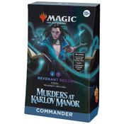 Magic The Gathering Assassinatos no Solar Karlov Commander Deck com 100 Cartas, Booster de Colecionador e Acessórios