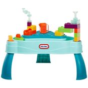 Mesa de Atividades Interativas com Água e 25 Acessórios para Brincar Molhado ou Seco, Little Tikes 664540-M8, Colorida