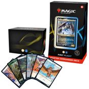 Magic The Gathering Starter Commander Deck – Primeiro Voo Branco e Azul, Para Maiores de 13 Anos