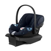 Cadeira de Bebe para Carro com Proteção Linear Contra Impactos Laterais, Apoio de Cabeça Ajustável em 11 Posições e Base Safelock, Cybex Aton G, Azul