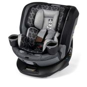 Cadeira de Bebe para Carro Vintage com Rotação de 360º e 3 Modos para Crianças de 2,2 kg a 45 kg, Disney Mickey Mouse CC383HDE, Preta e Cinza