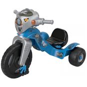 Triciclo Infantil com Guiador para Crianças de 2 a Anos, Fisher Price Jurassic World, Cinza e Azul