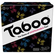 Jogo de Tabuleiro para Adultos TABOO, Jogo de Adivinhação de Palavras, para 4 Jogadores, Hasbro F5254