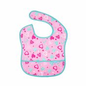 Babador Standard Coração KaBaby Rosa